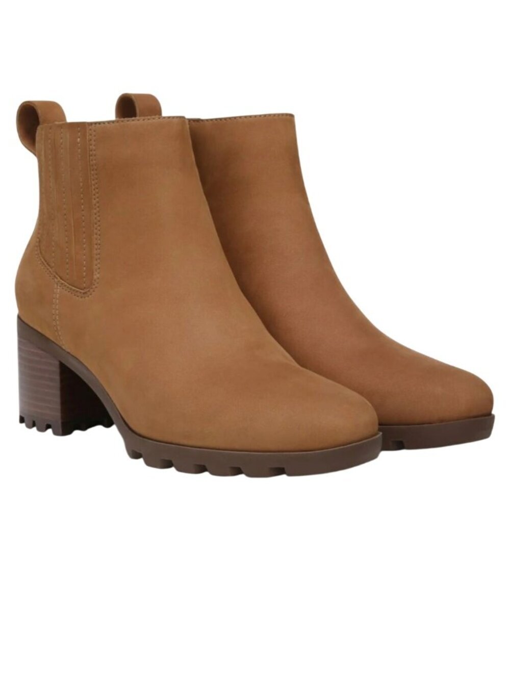 Vionic Wilma Nubuck Leather Waterproof Toffee Size 10
